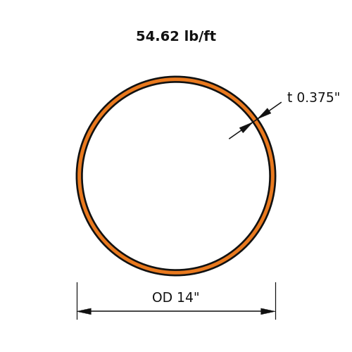 HSS14x.375