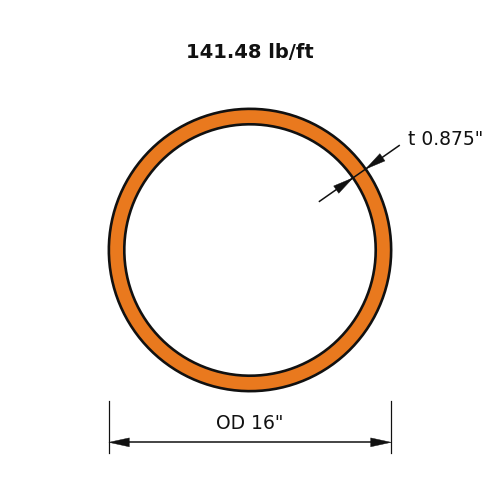 HSS16X.875