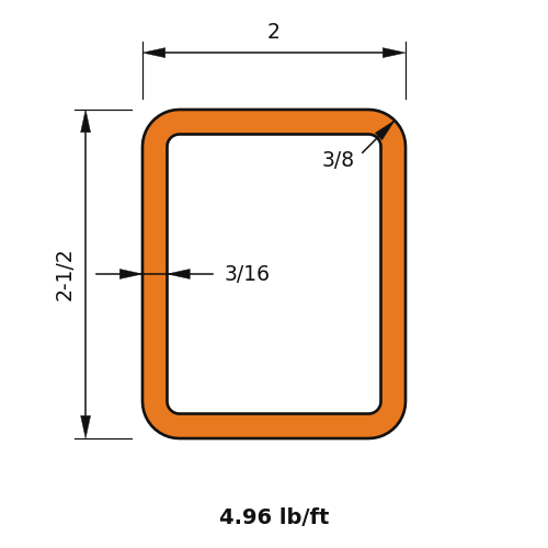 HSS2-1_2X2X.1875