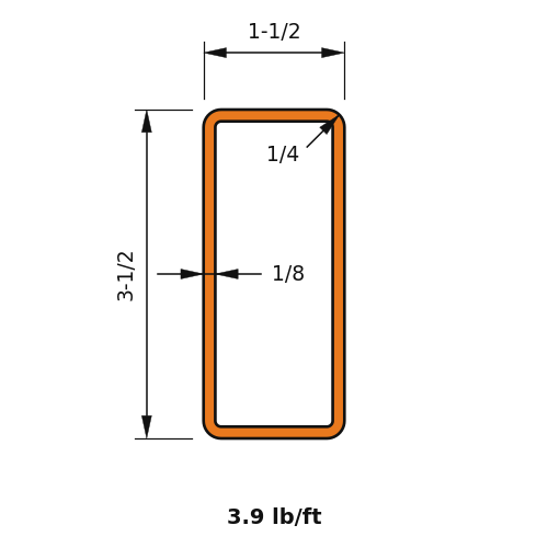HSS3-1_2X1-1_2X.125