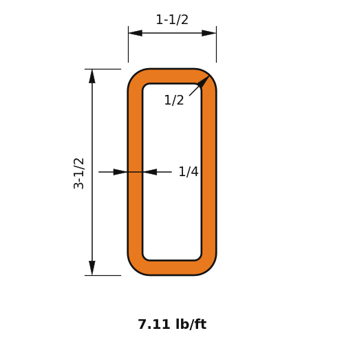 HSS3-1_2X1-1_2X.250
