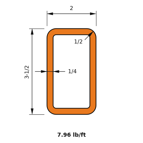 HSS3-1_2X2X.250