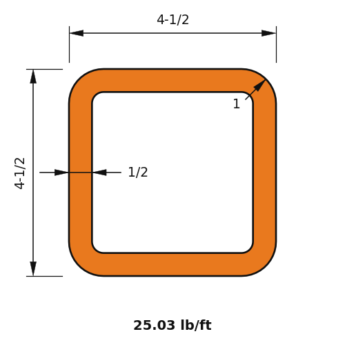 HSS4-1_2X4-1_2X.500