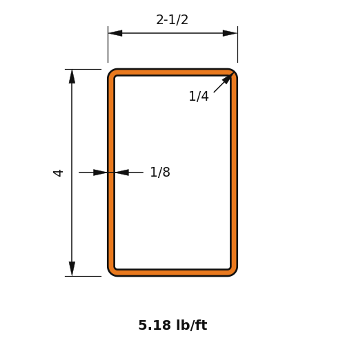HSS4X2-1_2X.125