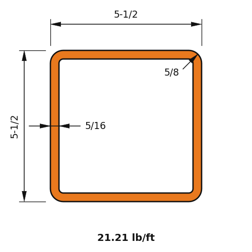 HSS5-1_2X5-1_2X.3125