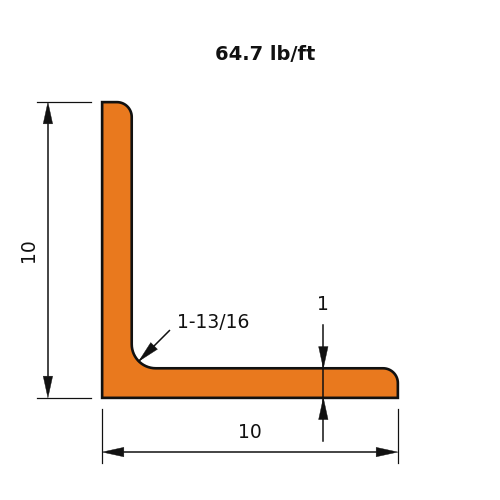 L10X10X1