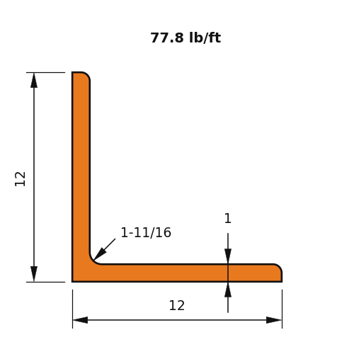 L12X12X1