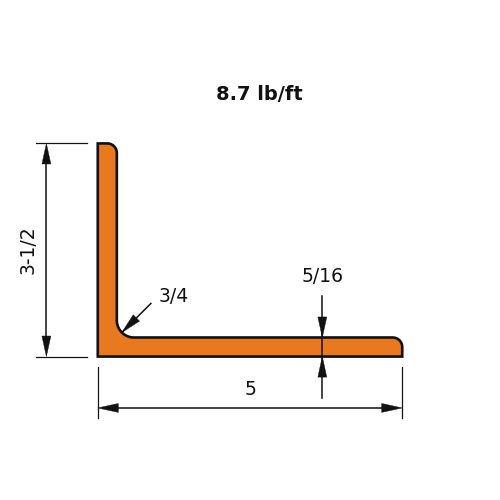 L5x3.5x.3125
