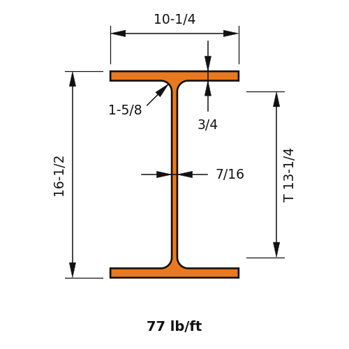 W16X77