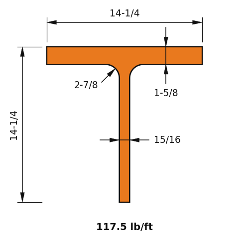 WT13.5X117.5