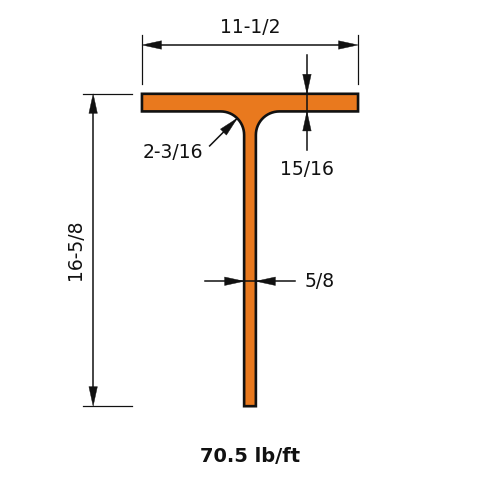 WT16.5X70.5